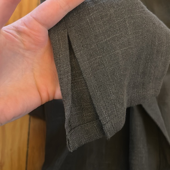 Ovate gray wren jacket medium linen - Picture 5 of 8